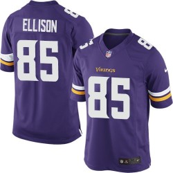 Youth Rhett Ellison Minnesota Vikings Nike Limited Purple Home Jersey