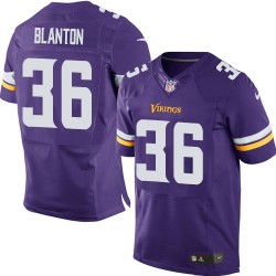 Robert Blanton Minnesota Vikings Nike Elite Purple Home Jersey