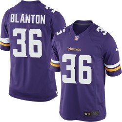 Youth Robert Blanton Minnesota Vikings Nike Elite Purple Home Jersey