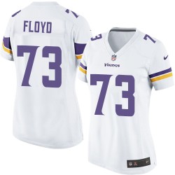 Women's Sharrif Floyd Minnesota Vikings Nike Limited White Road Jersey