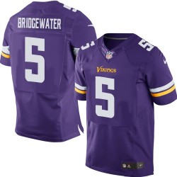 Teddy Bridgewater Minnesota Vikings Nike Elite Purple Home Jersey