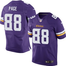Alan Page Minnesota Vikings Nike Elite Purple Home Jersey
