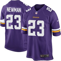 Terence Newman Minnesota Vikings Nike Game Purple Home Jersey