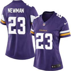 Women's Terence Newman Minnesota Vikings Nike Elite Purple Home Jersey