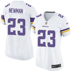 Women's Terence Newman Minnesota Vikings Nike Limited White Road Jersey