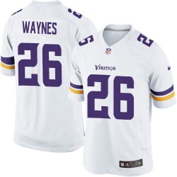 Nike Minnesota Vikings No26 Trae Waynes Gray Static Youth Stitched NFL Vapor Untouchable Limited Jersey