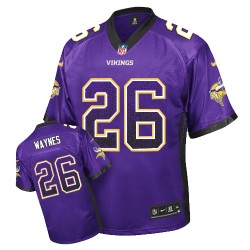 Trae Waynes Minnesota Vikings Nike Elite Purple Drift Fashion Jersey