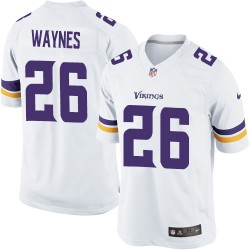 Youth Trae Waynes Minnesota Vikings Nike Limited White Road Jersey