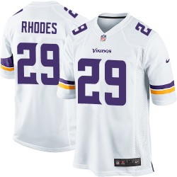 Xavier Rhodes Minnesota Vikings Nike Game White Road Jersey