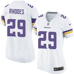 Women's Xavier Rhodes Minnesota Vikings Nike Limited White Road Jersey