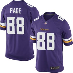 Alan Page Minnesota Vikings Nike Limited Purple Home Jersey