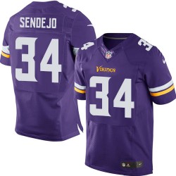 Andrew Sendejo Minnesota Vikings Nike Elite Purple Home Jersey