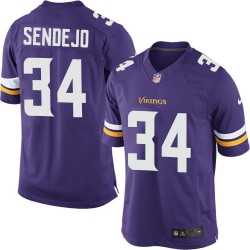 Andrew Sendejo Minnesota Vikings Nike Limited Purple Home Jersey