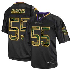 Anthony Barr Minnesota Vikings Nike Elite Black Camo Fashion Jersey