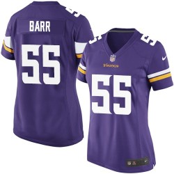 Women's Anthony Barr Minnesota Vikings Nike Game Purple Home Jersey