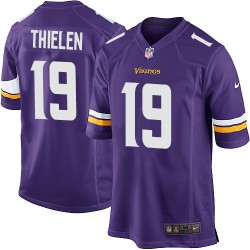 Adam Thielen Minnesota Vikings Nike Game Purple Home Jersey