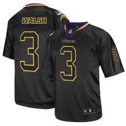 Blair Walsh Minnesota Vikings Nike Limited Lights Out Black Jersey