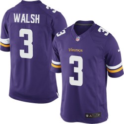 Blair Walsh Minnesota Vikings Nike Limited Purple Home Jersey
