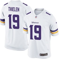 Adam Thielen Minnesota Vikings Nike Limited White Road Jersey