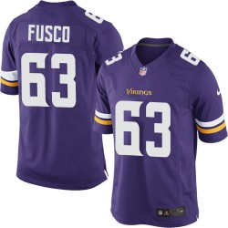Brandon Fusco Minnesota Vikings Nike Limited Purple Home Jersey