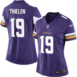 Women's Adam Thielen Minnesota Vikings Nike Elite Purple Home Jersey