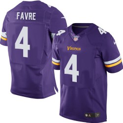 Brett Favre Minnesota Vikings Nike Elite Purple Home Jersey