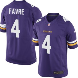 Brett Favre Minnesota Vikings Nike Limited Purple Home Jersey