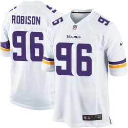 Youth Brian Robison Minnesota Vikings Nike Limited White Road Jersey