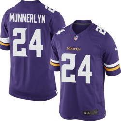 Captain Munnerlyn Minnesota Vikings Nike Limited Purple Home Jersey