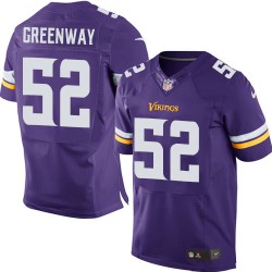 Chad Greenway Minnesota Vikings Nike Elite Purple Home Jersey