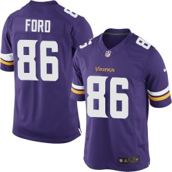 Youth Chase Ford Minnesota Vikings Nike Elite Purple Home Jersey