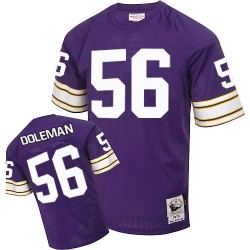 Chris Doleman Minnesota Vikings Mitchell and Ness Authentic Purple Home Throwback Jersey