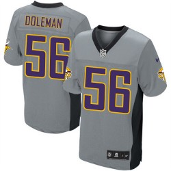 Chris Doleman Minnesota Vikings Nike Limited Grey Shadow Jersey