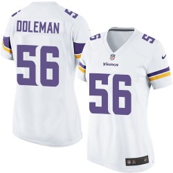 Women's Chris Doleman Minnesota Vikings Nike Limited White Road Jersey