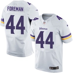 Chuck Foreman Minnesota Vikings Nike Elite White Road Jersey