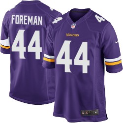 Chuck Foreman Minnesota Vikings Nike Game Purple Home Jersey