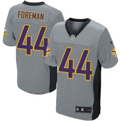 Chuck Foreman Minnesota Vikings Nike Limited Grey Shadow Jersey
