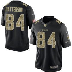 Cordarrelle Patterson Minnesota Vikings Nike Limited Black Salute to Service Jersey