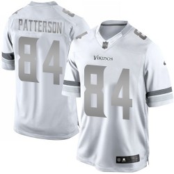 Cordarrelle Patterson Minnesota Vikings Nike Elite White Platinum Jersey