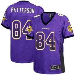 Women's Cordarrelle Patterson Minnesota Vikings Nike Elite Purple Drift Fashion Jersey