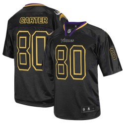 Cris Carter Minnesota Vikings Nike Limited Lights Out Black Jersey