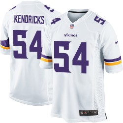 Eric Kendricks Minnesota Vikings Nike Game White Road Jersey