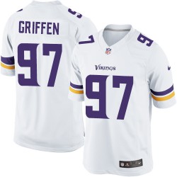 Everson Griffen Minnesota Vikings Nike Limited White Road Jersey