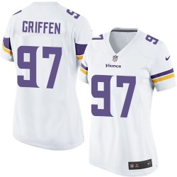 Women's Everson Griffen Minnesota Vikings Nike Limited White Road Jersey