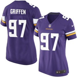 Women's Everson Griffen Minnesota Vikings Nike Game Purple Home Jersey
