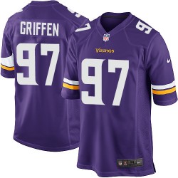 Youth Everson Griffen Minnesota Vikings Nike Elite Purple Home Jersey