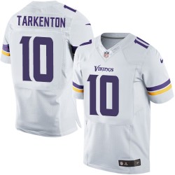 Fran Tarkenton Minnesota Vikings Nike Elite White Road Jersey