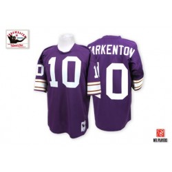 Fran Tarkenton Minnesota Vikings Mitchell and Ness Authentic Purple Home Throwback Jersey