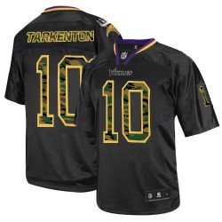 Fran Tarkenton Minnesota Vikings Nike Elite Black Camo Fashion Jersey