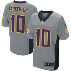 Fran Tarkenton Minnesota Vikings Nike Limited Grey Shadow Jersey